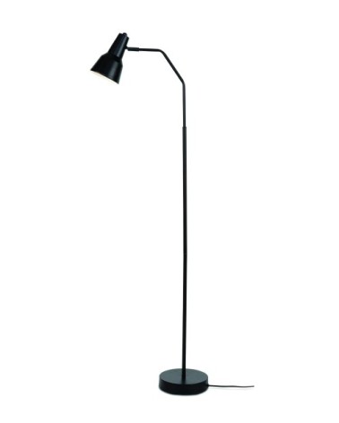 Lampadaire noir H144cm