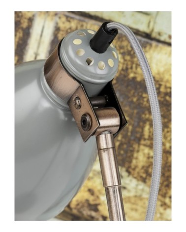 Lampe de table grise H50cm