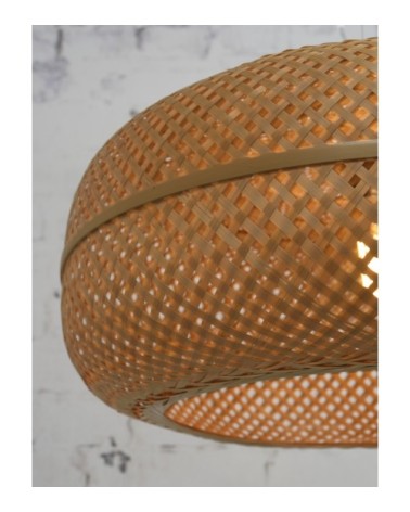 Suspension double en bambou L180cm