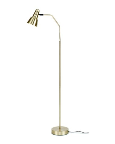 Lampadaire doré H144cm