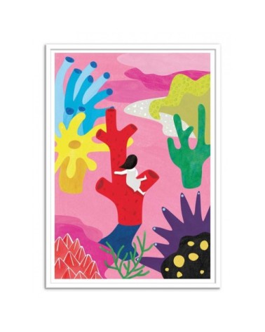 Affiche d'art enfant 50 x 70 cm