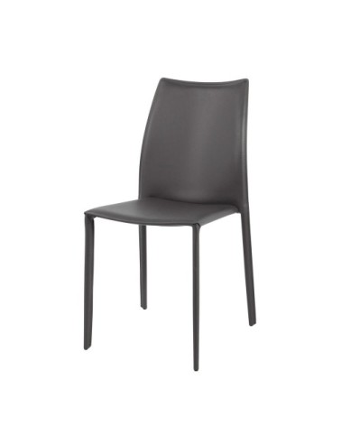 Chaise en synderme gris