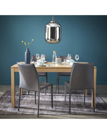 Chaise en synderme gris