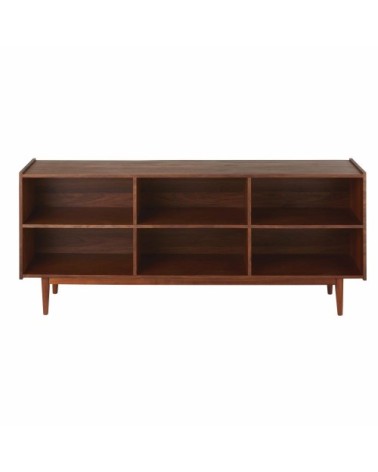 Etagère vintage 6 niches marron