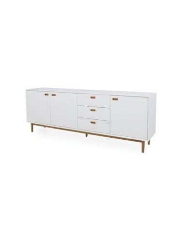 Grand buffet bas 225cm en bois