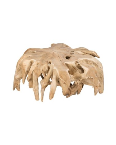 Table basse en racine de teck massif