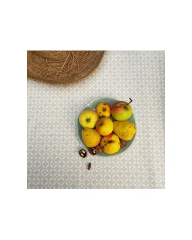 Nappe enduite rectangle 160 x 200 cm beige