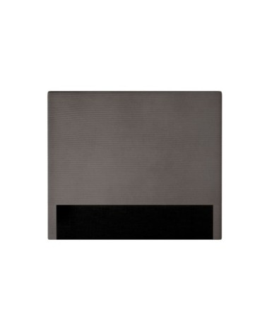 Tête de lit en velours côtelé - 160cm - gris