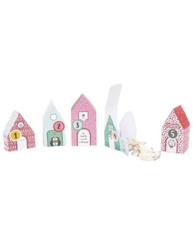 Kit DIY Noël calendrier de l'avent en papier