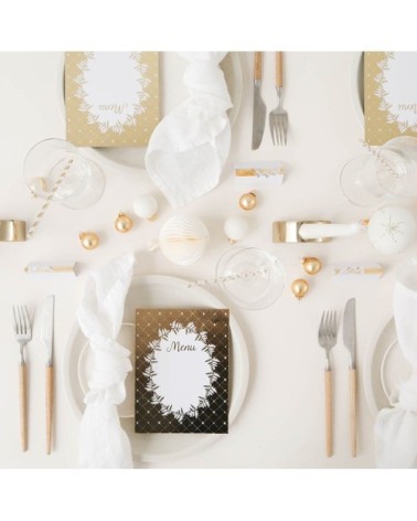 Cartes menu de Noël