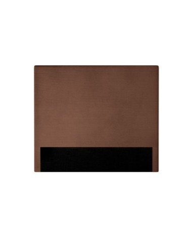 Tête de lit en velours côtelé - 160cm - marron