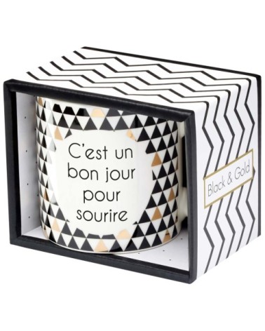 Mug cadeau c'est un bon jour pour sourire