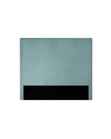 Tête de lit en velours côtelé - 160cm - bleu