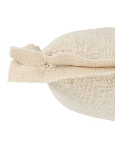 Housse de coussin en coton blanc, OEKO-TEX 40x40