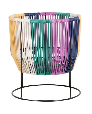 Cache-pot multicolore H21