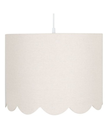 Suspension en lin crème D36