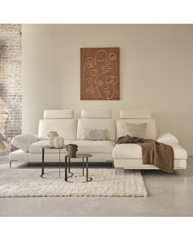 Tapis à bouclettes blanches 160x230