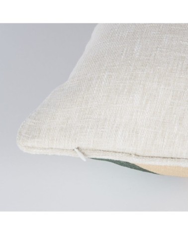 Coussin imprimé tropical multicolore 45x45