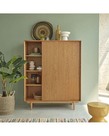 Tapis en laine et coton tuftés à motifs multicolores 160x230