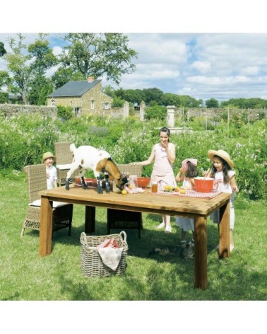 Chaise de jardin en résine tressée