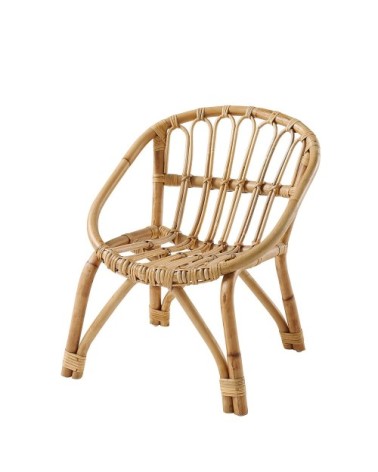 Chaise enfant en rotin