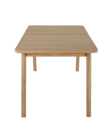 Table de jardin extensible en acacia massif 8/10 personnes