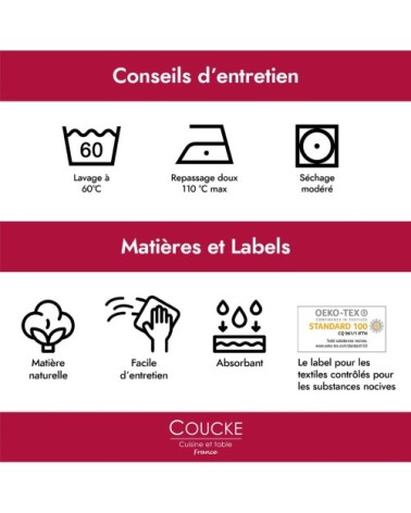 Nappe en coton traitee teflon curry 180x180