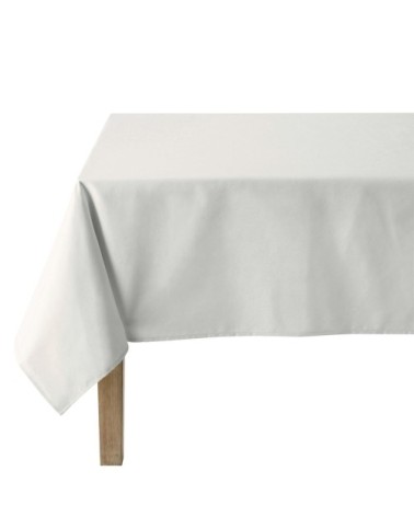 Nappe en coton traitee teflon blanc 180 x 180