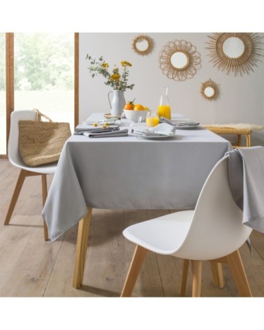 Nappe en coton traitee teflon galet 180 x 300