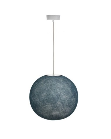 Globe bleu pétrole D36cm