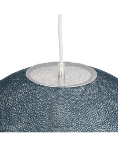 Globe bleu pétrole D36cm