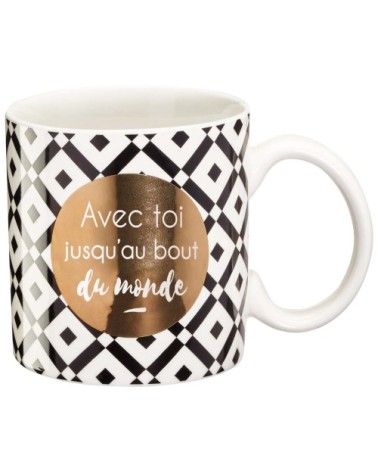 Mug Cadeau Jusqu'au Bout Du Monde