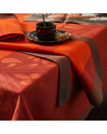 Serviette en coton tigre 58 x 58