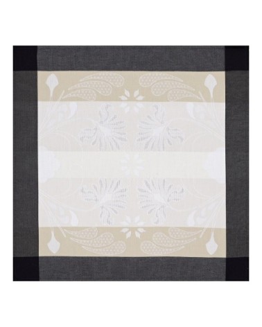 Serviette en coton leopard 58 x 58