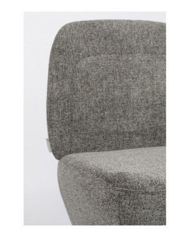 Fauteuil Lounge gris clair