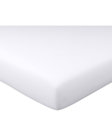 Drap-housse 180x200 en coton blanc