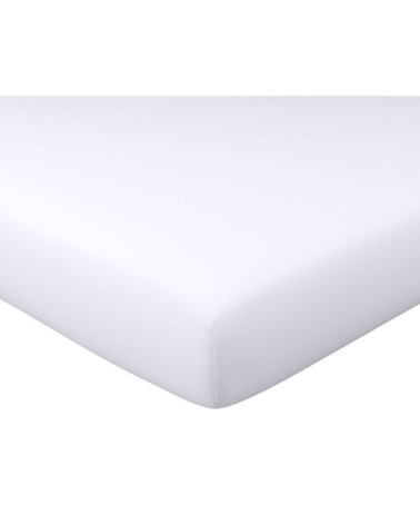 Drap-housse 160x200 en coton blanc