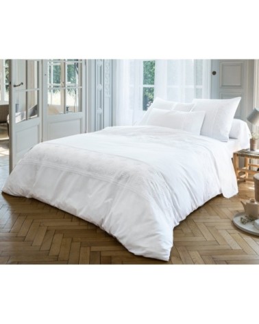 Drap-housse 160x200 en coton blanc