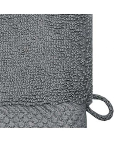 3 gants de toilette zéro twist 560gr/m²  galet 16x22 cm