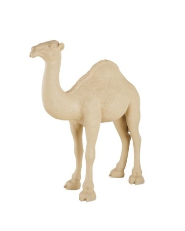 Statuette dromadaire en résine beige sable H150