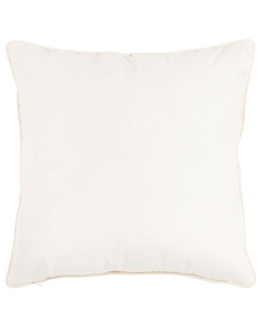 Housse de coussin en suédine de polyester recyclé imprimé multicolore 40x40