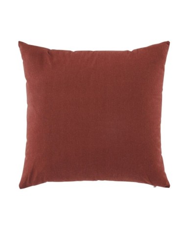 Coussin terracotta 45x45