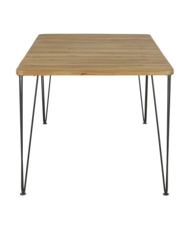 Table de jardin en bois d'acacia massif 6/8 personnes