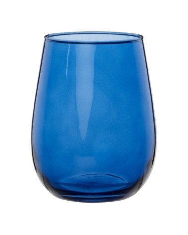 Gobelet en verre bleu