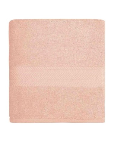 Drap de bain 550gr/m²  poudre 70x140 cm