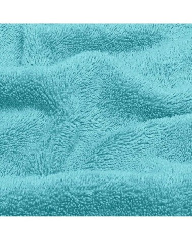 Serviette de toilette 550 gr/m²  bleu turquoise 50x100 cm