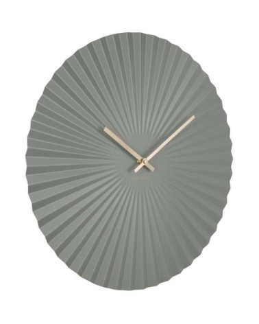 Horloge murale vert jade D40