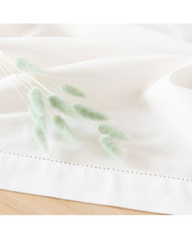 Nappe en coton biologique écrue 150x150