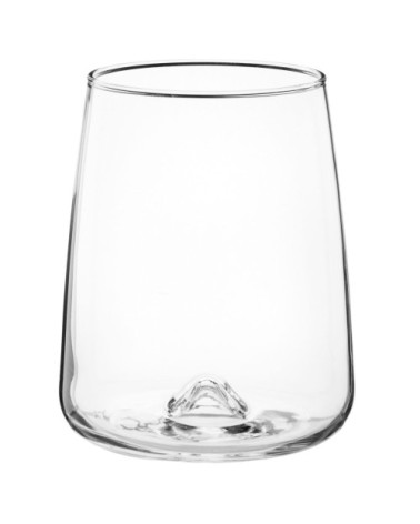 Gobelet en verre transparent