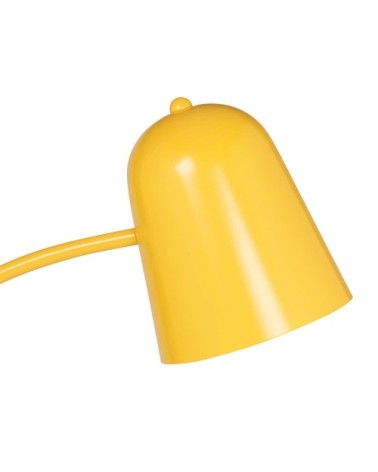 Lampadaire en métal jaune H151